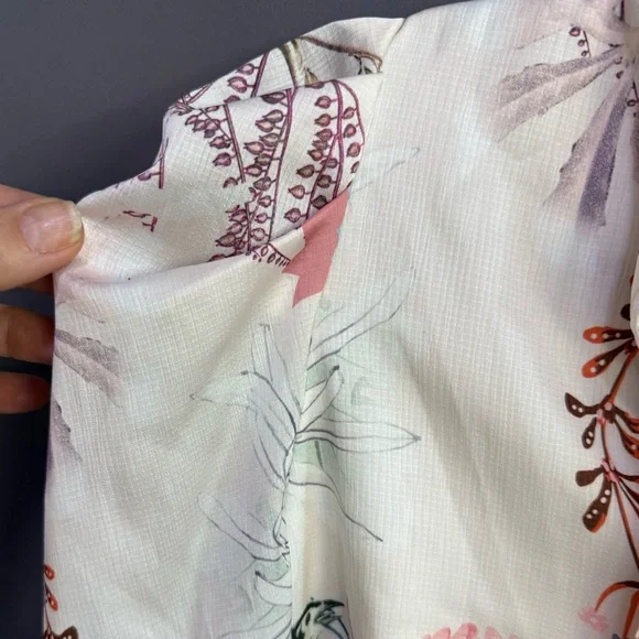 Ted Baker Silk Floral Bow-Tie Blouse - Picture 5 of 9